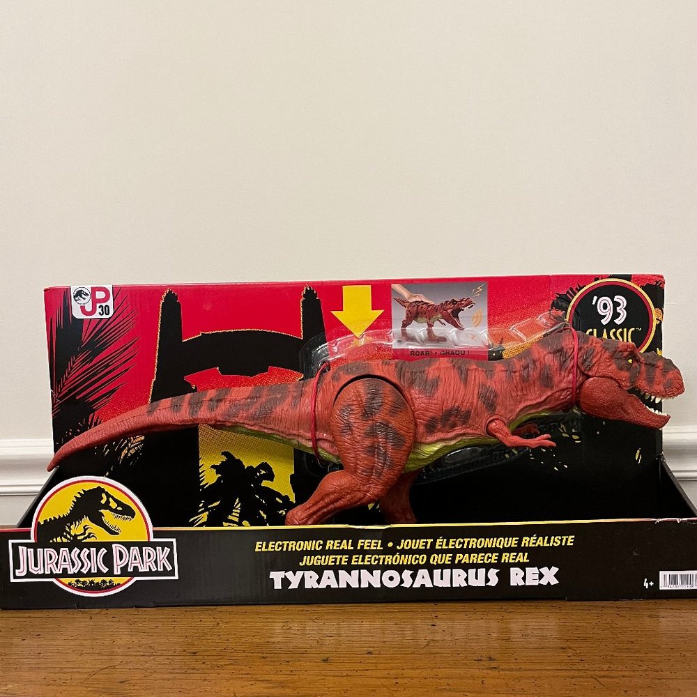 Jurassic Park '93 Classic Electronic Real Feel Tyrannosaurus Rex